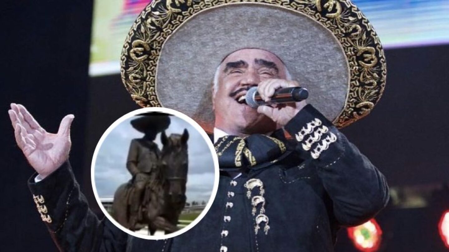 Inaugurarán estatua de Vicente Fernández en Los Ángeles