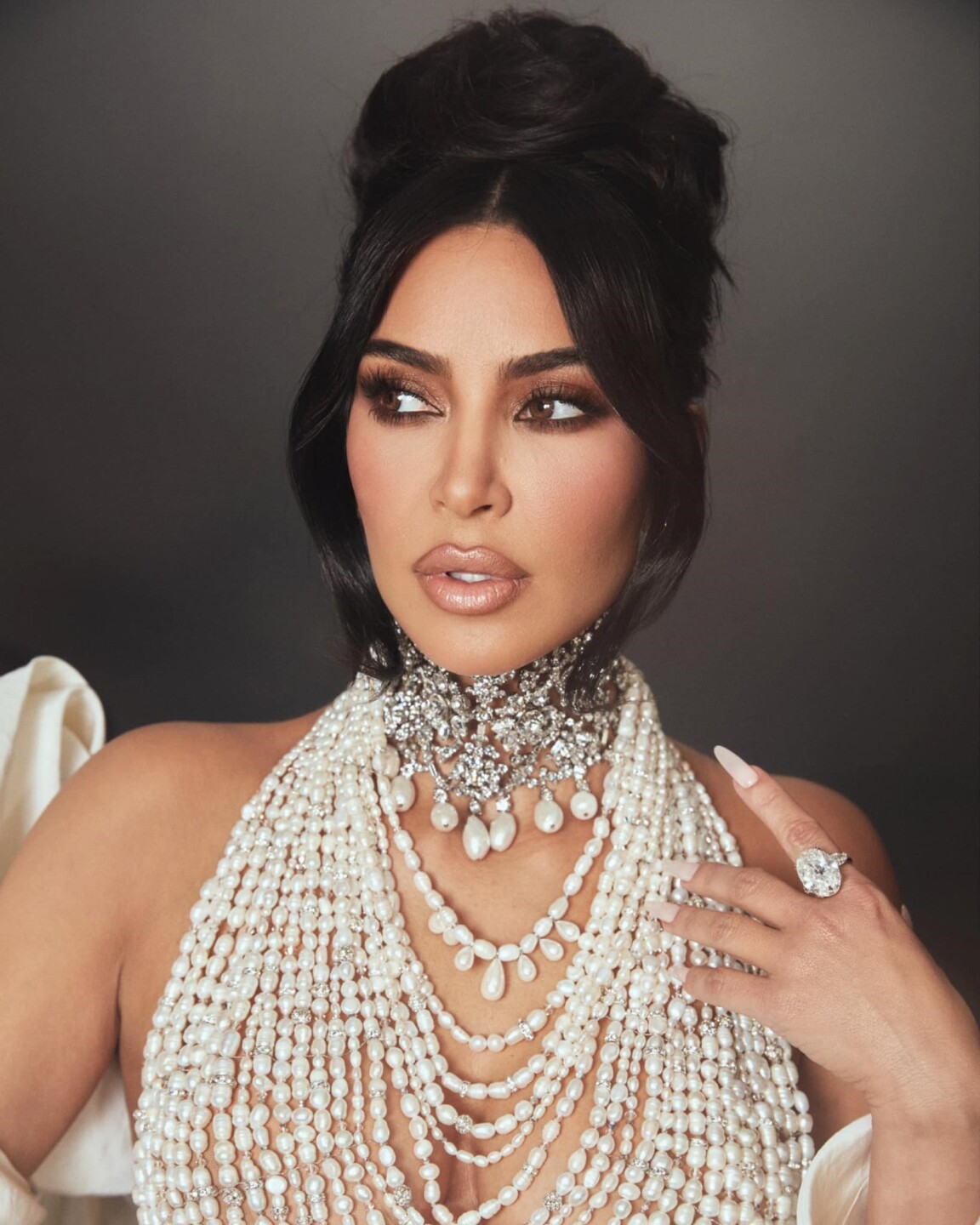 Así luce Kim Kardashian en la temporada 12 de American horror story