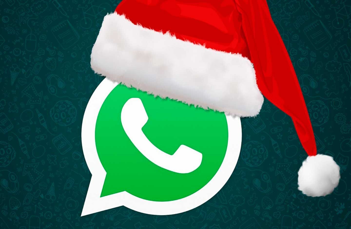 WhatsApp: cómo poner un gorro de Navidad al ícono de la app