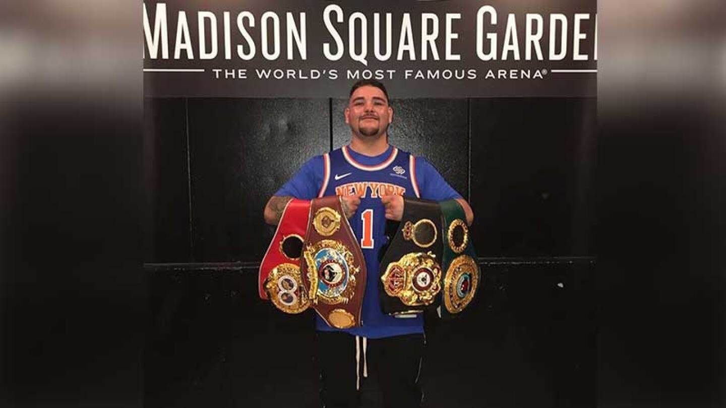 Andy Ruiz Jr campeón peso pesado