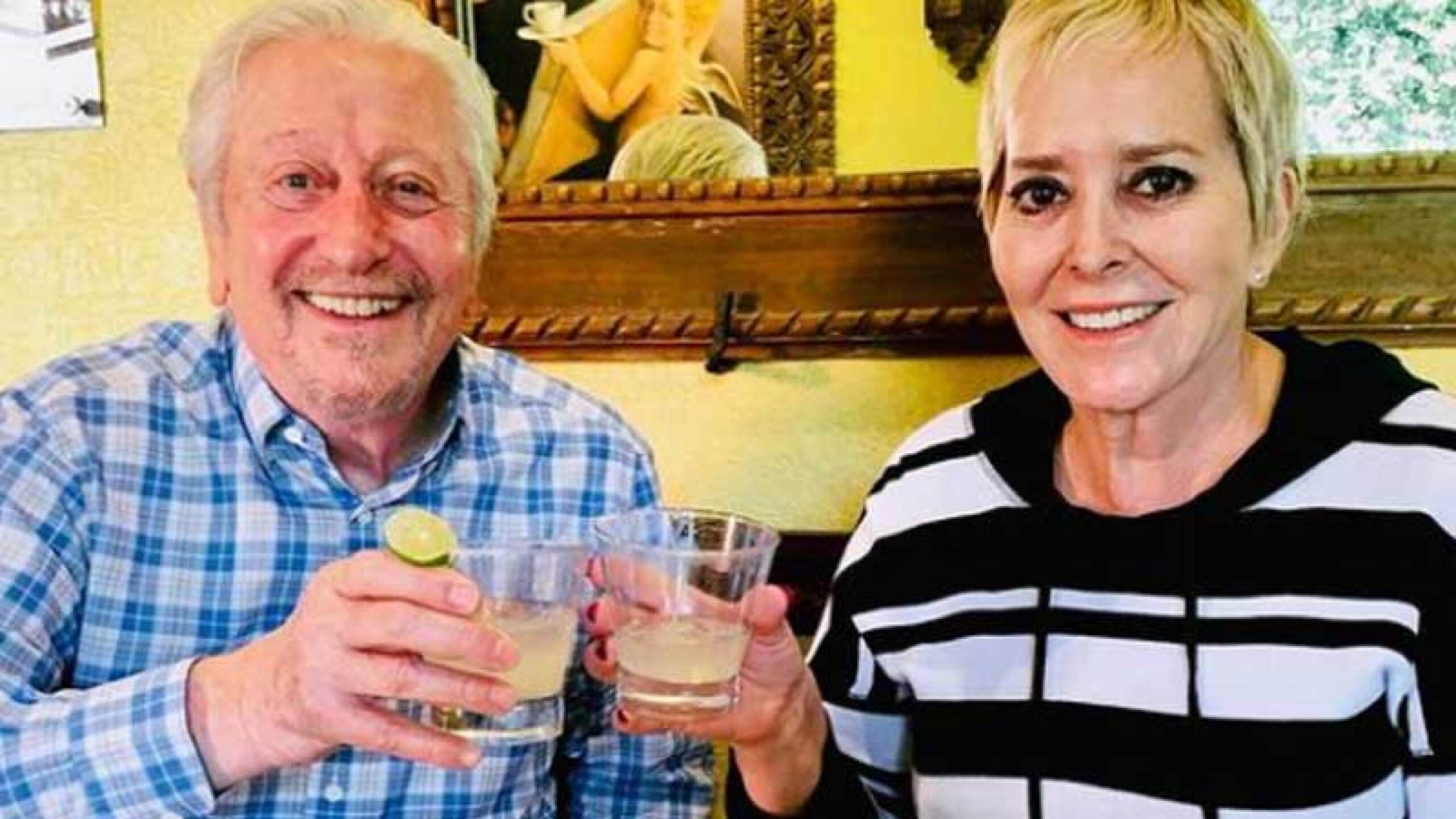 La actriz mencionó que es muy feliz