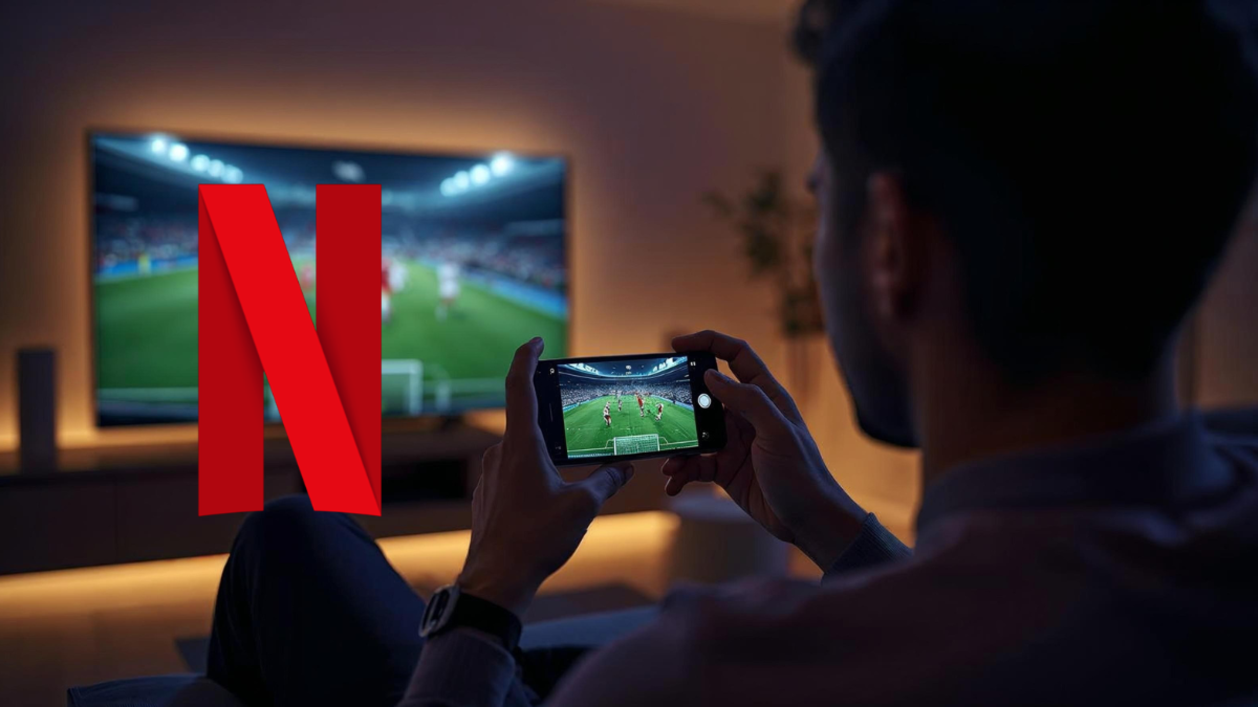 Parido de futbol por Netflix