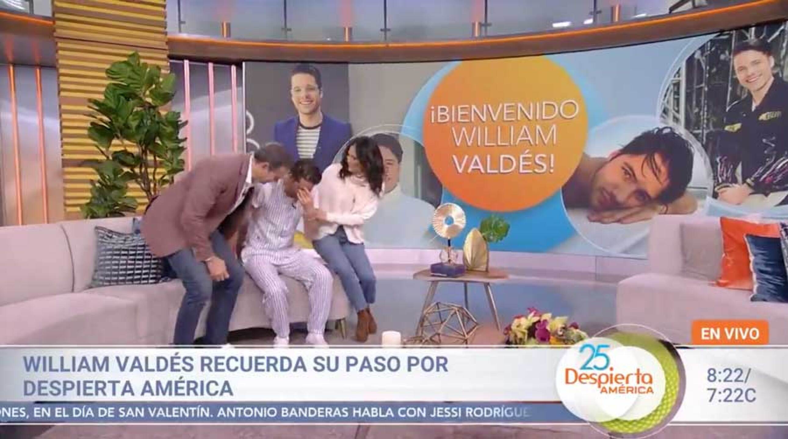 William Valdés se ausenta de VLA y regresa llorando a su extrabajo