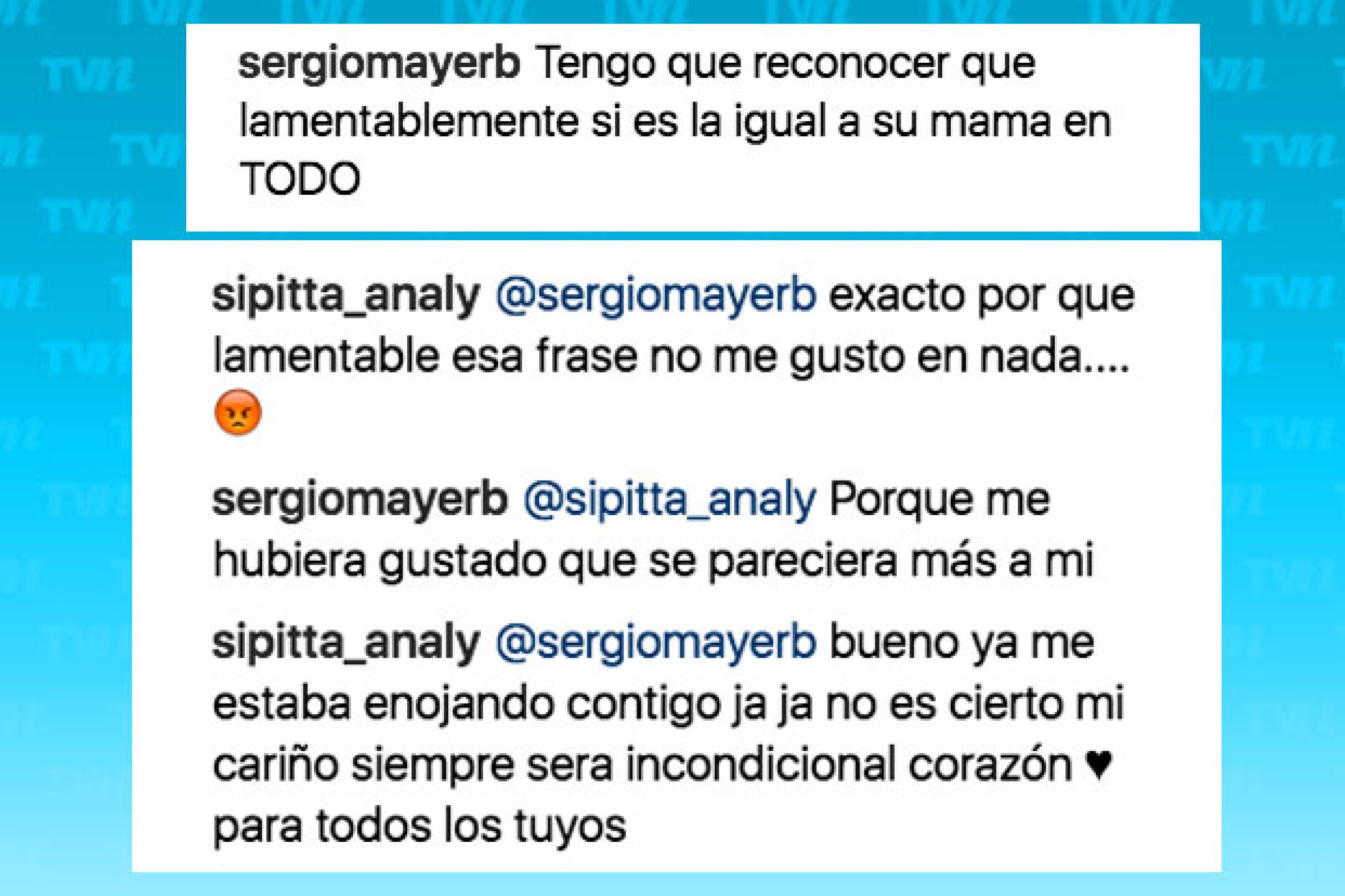 Sergio Mayer lamenta que su hijo se parezca a Bárbara