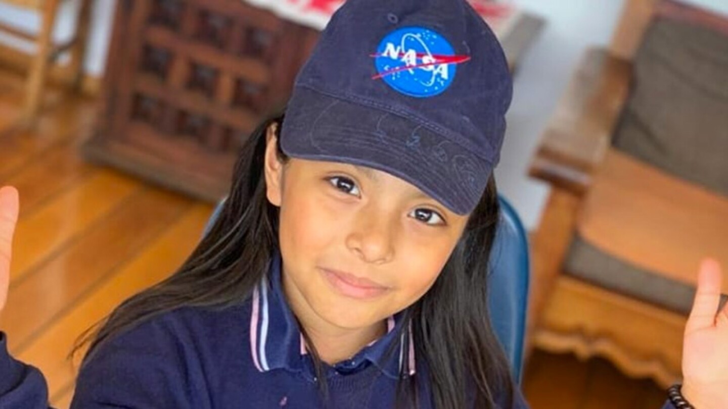 Adhara Maite Pérez Sánchez quiere estudiar en la NASA