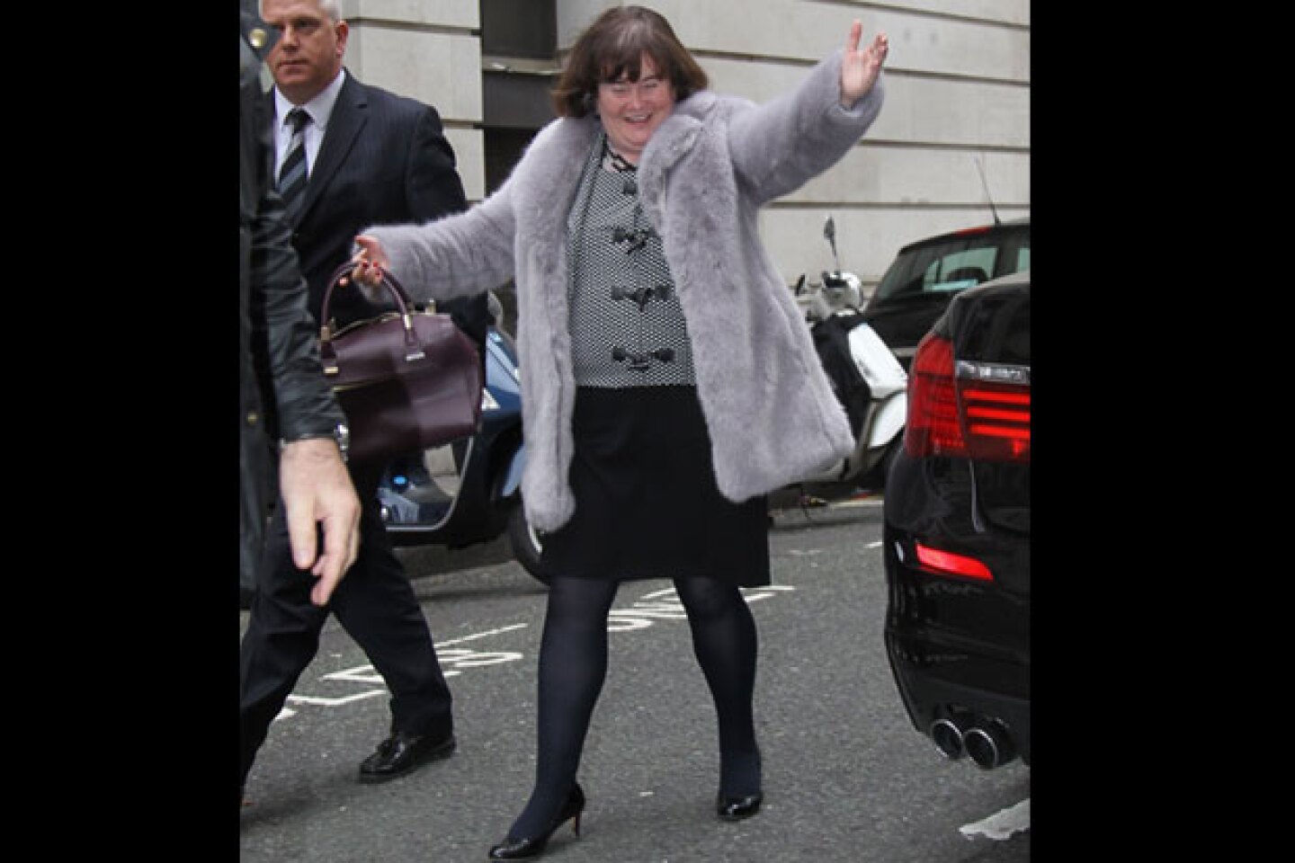 Susan Boyle está que no cabe de la felicidad por experimentar el primer amor.