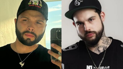 Leonardo Aguilar y su hermano Emiliano