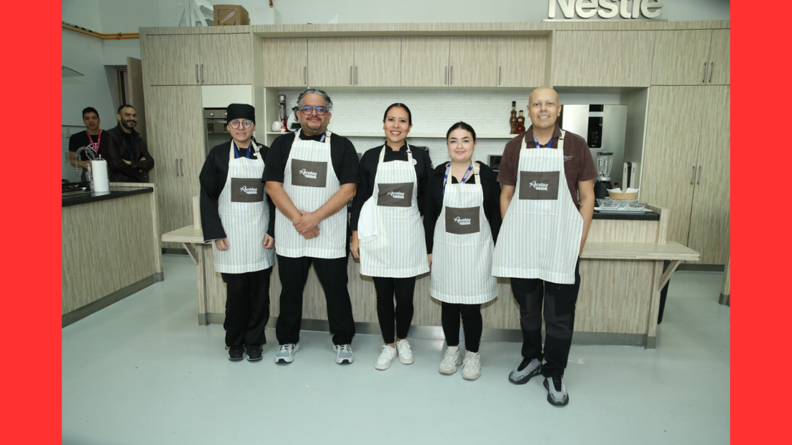 Finalistas Maggi Heroes culinarios: Fernanda, Alex Jahuey, Celia Tello, Vanessa Galván, y Brayan Alberto