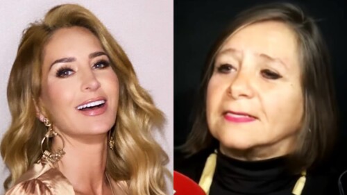 Geraldine Bazán y su mamá