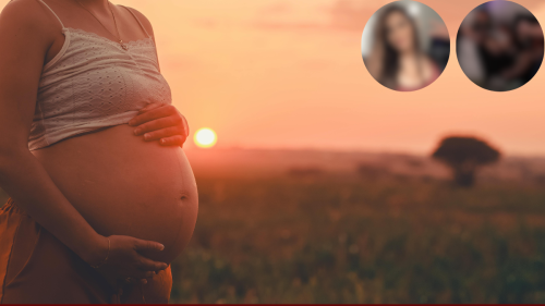 Influencer transmite en vivo su parto