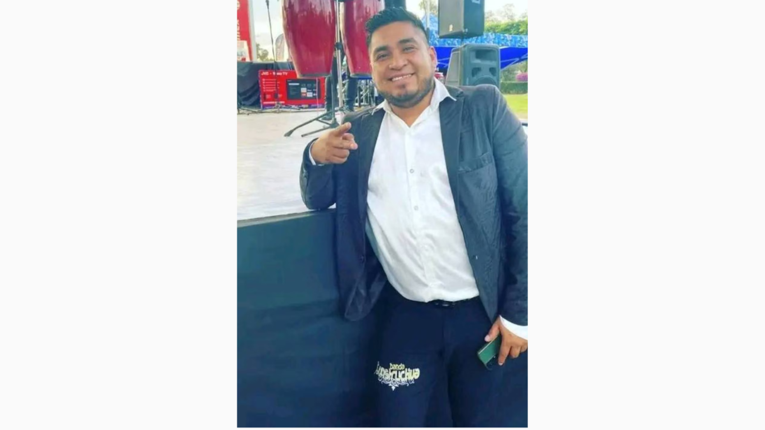 Isaac Luna, vocalista de la 'Banda la constructiva', fue asesinado al interior de su propia casa junto a otro hombre que resultó herido.png