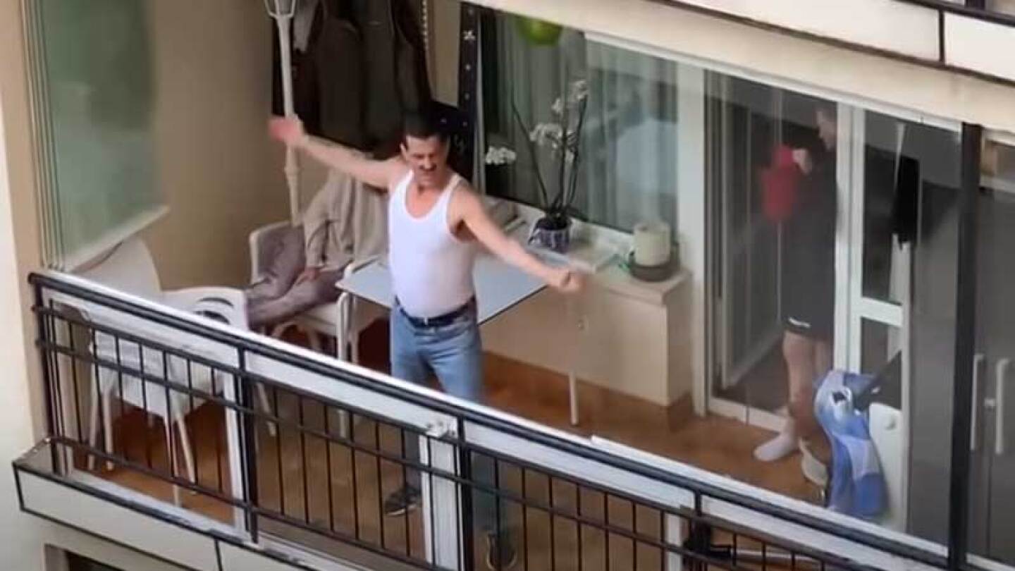 El momento se volvió viral en redes sociales