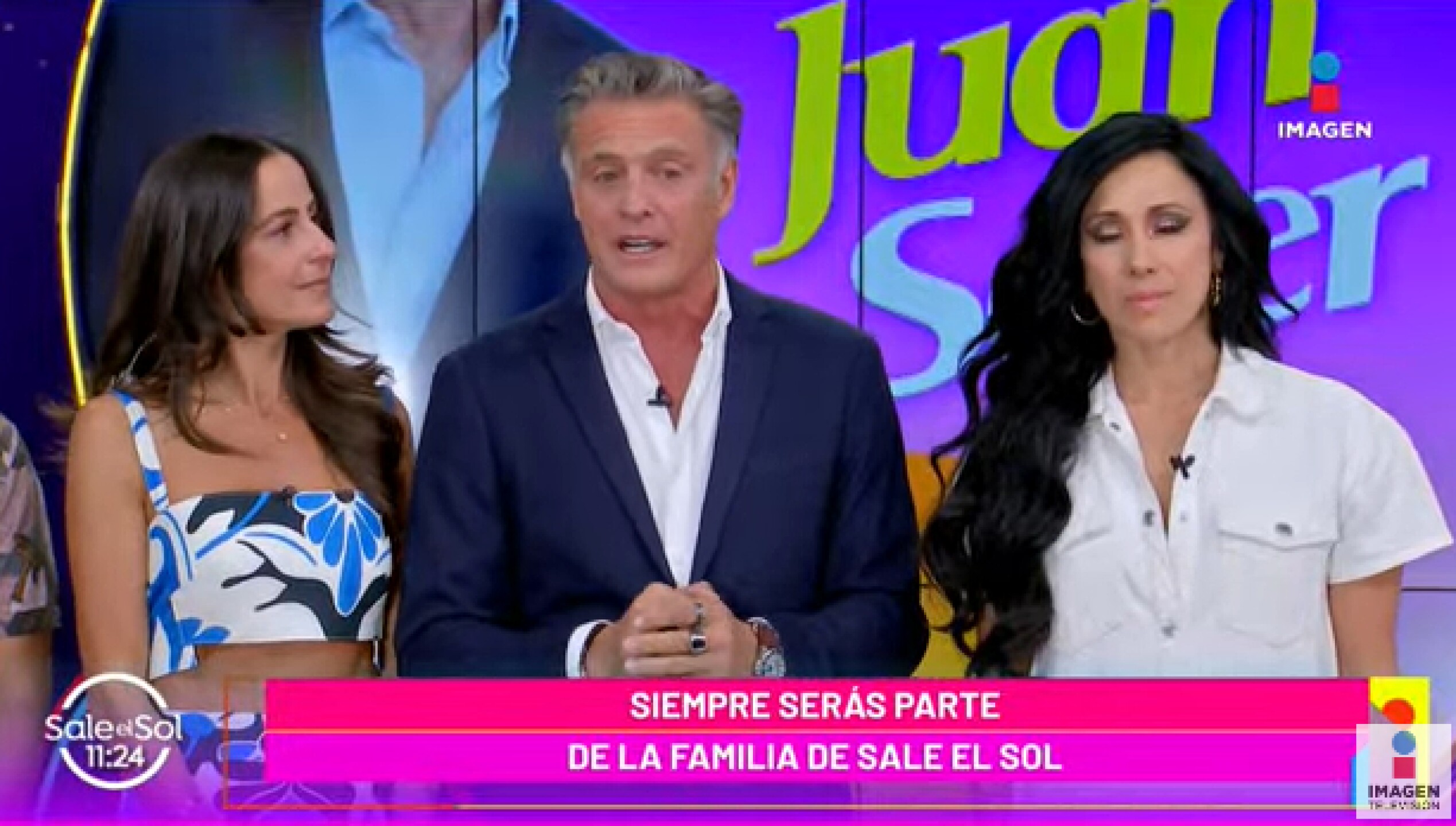 Juan Soler se va de Sale el Sol con emotivo discurso de agradecimiento