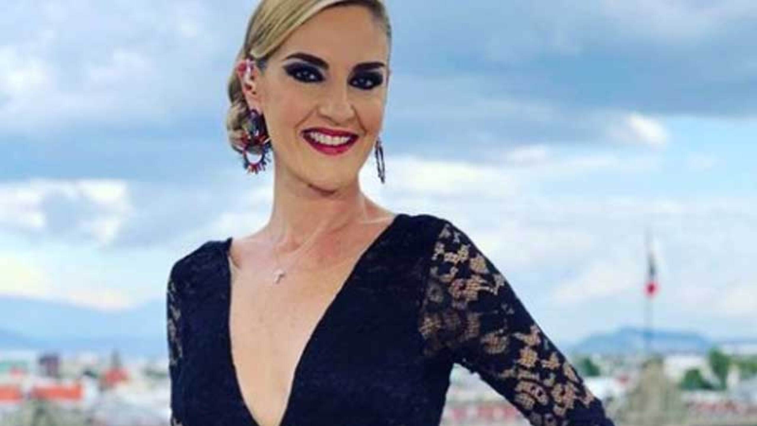 Chantal se mostró molesta