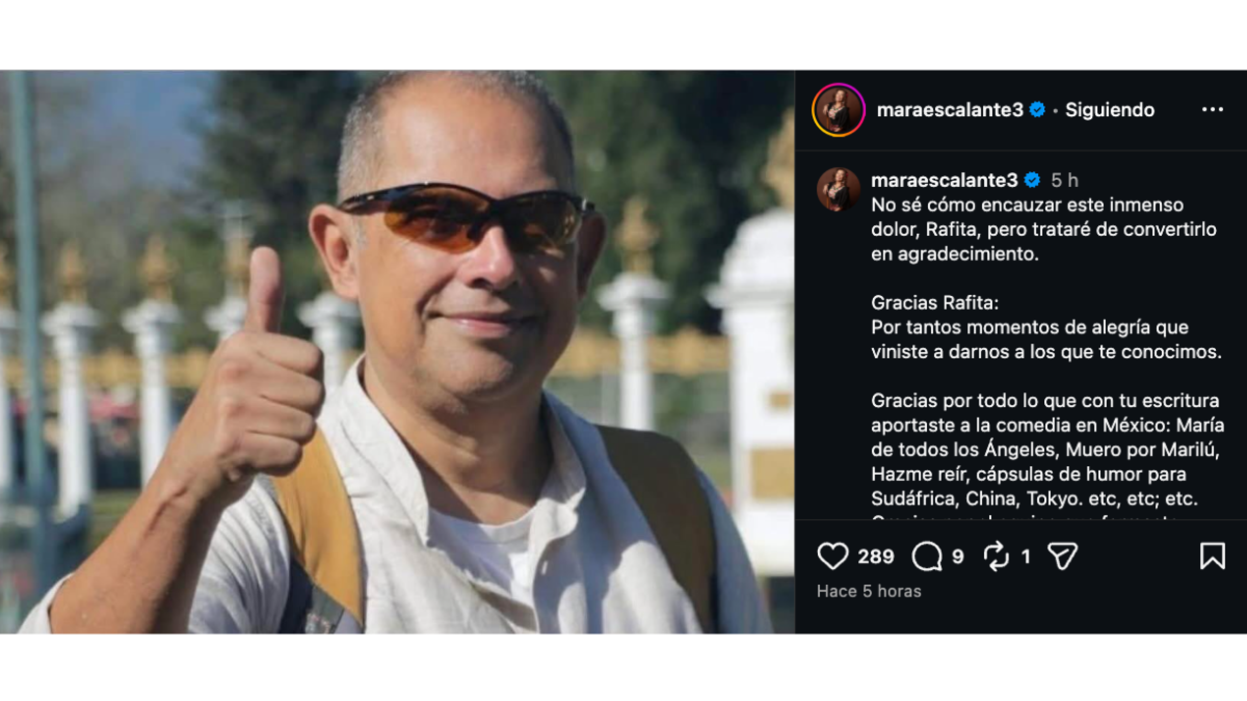 Rafa Campos, colaborador de ‘María de Todos los Ángeles'