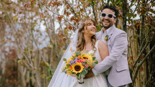 Daniela Luján y Alberto Monroy