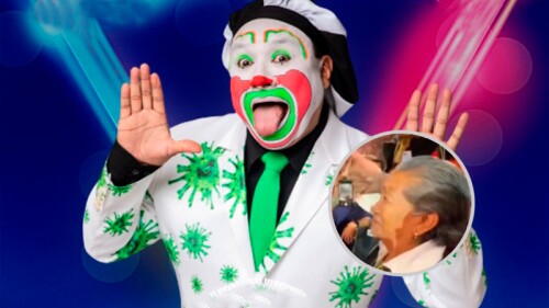 Payaso Brincos Dieras organiza donación a abuelita