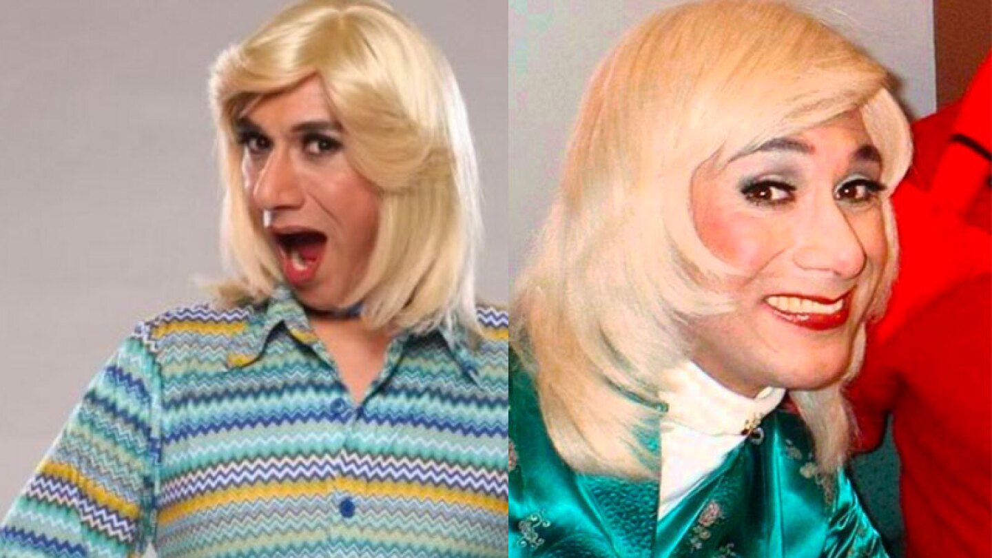 Así se ve la cara de La Manigüis sin maquillaje ni pelo rubio.