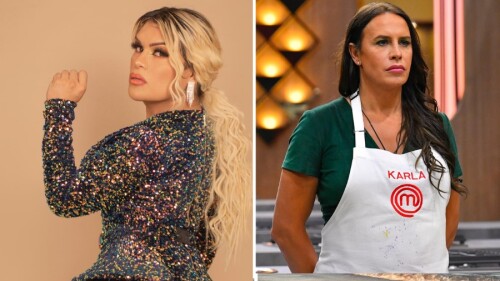 Karla Sofía y Wendy Guevara