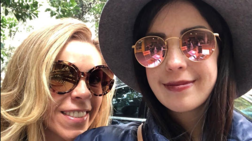 Rocío Sánchez Azuara compartió esta imagen en Instagram para recordar a su hija en el aniversario de su fallecimiento.