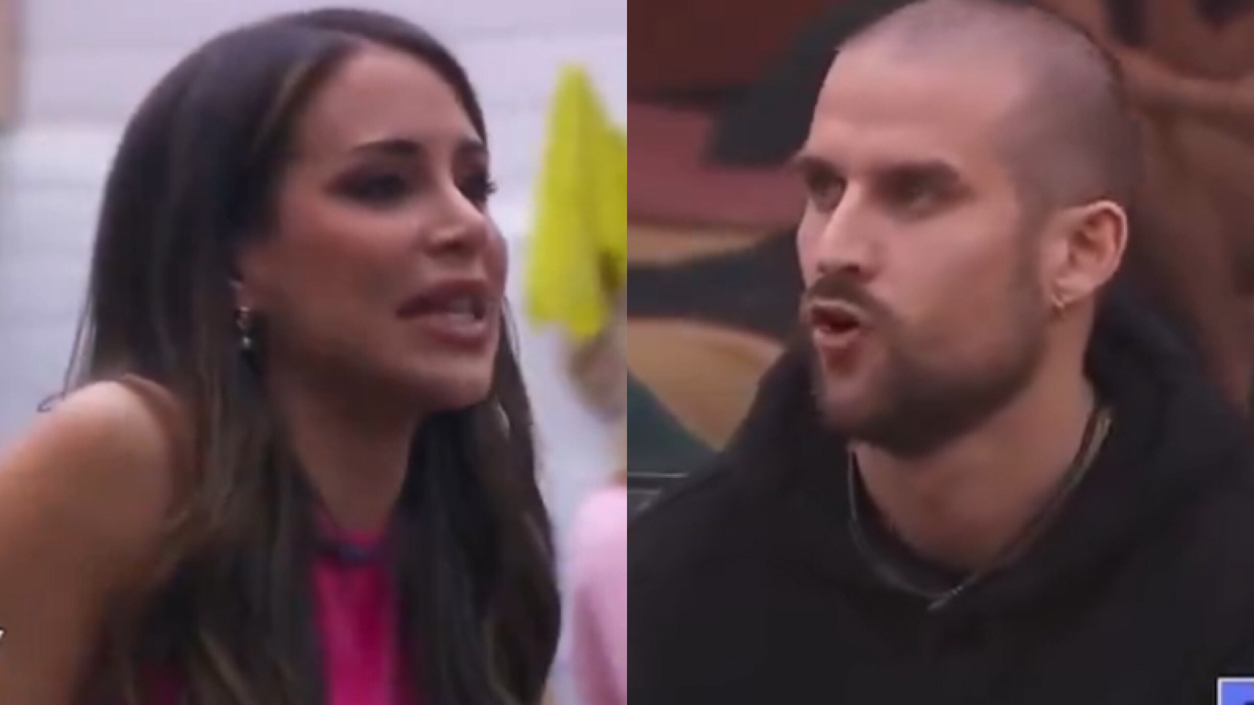 Cristina Porta se pelea con Clovis Nienow en LCDLF4