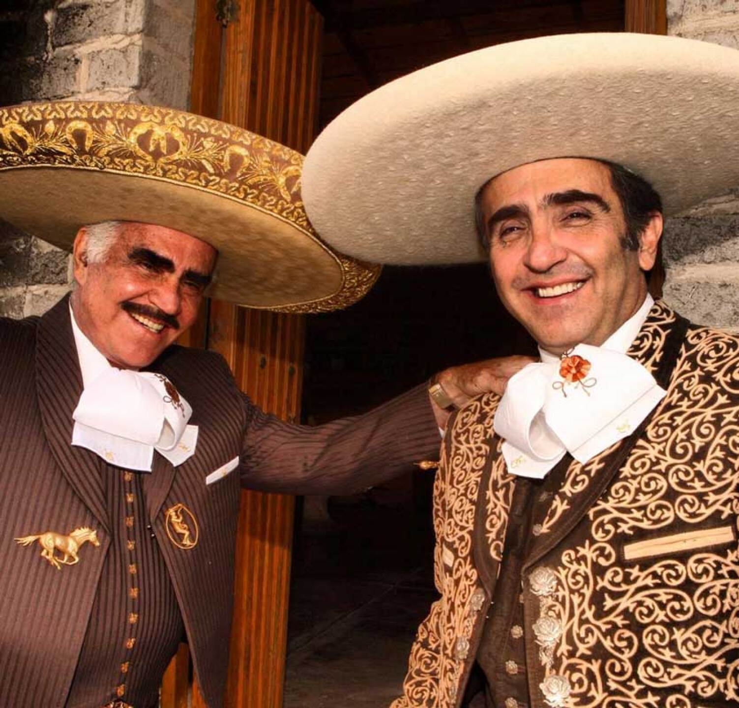 Este es el logo inspirado en Vicente Fernández