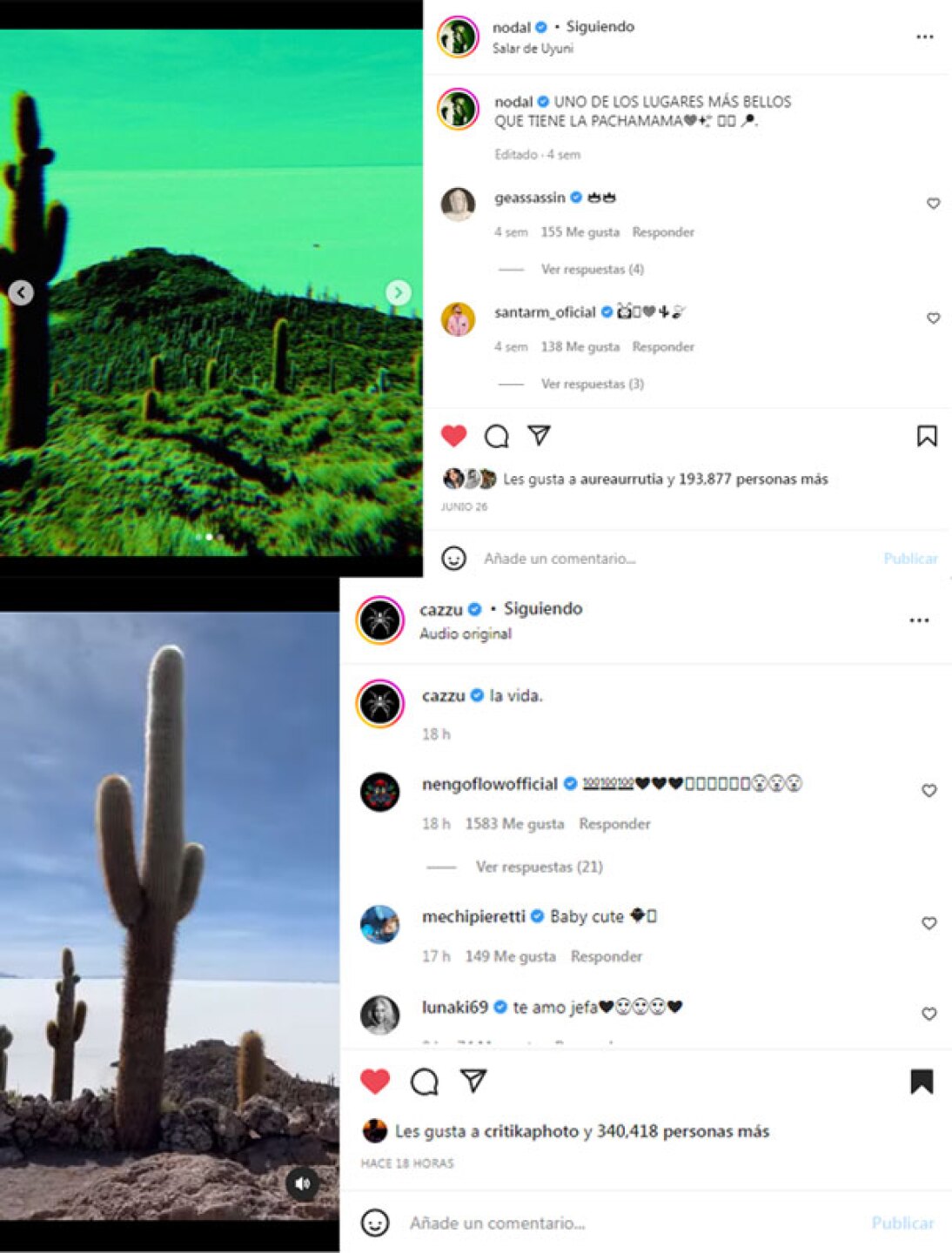Cazzu no quiso mostrar a Christian Nodal en uno de sus videos