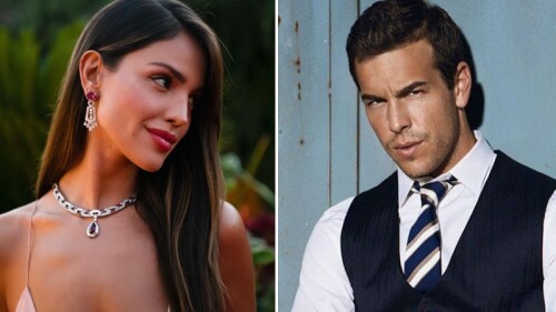 Eiza González y  Mario Casas