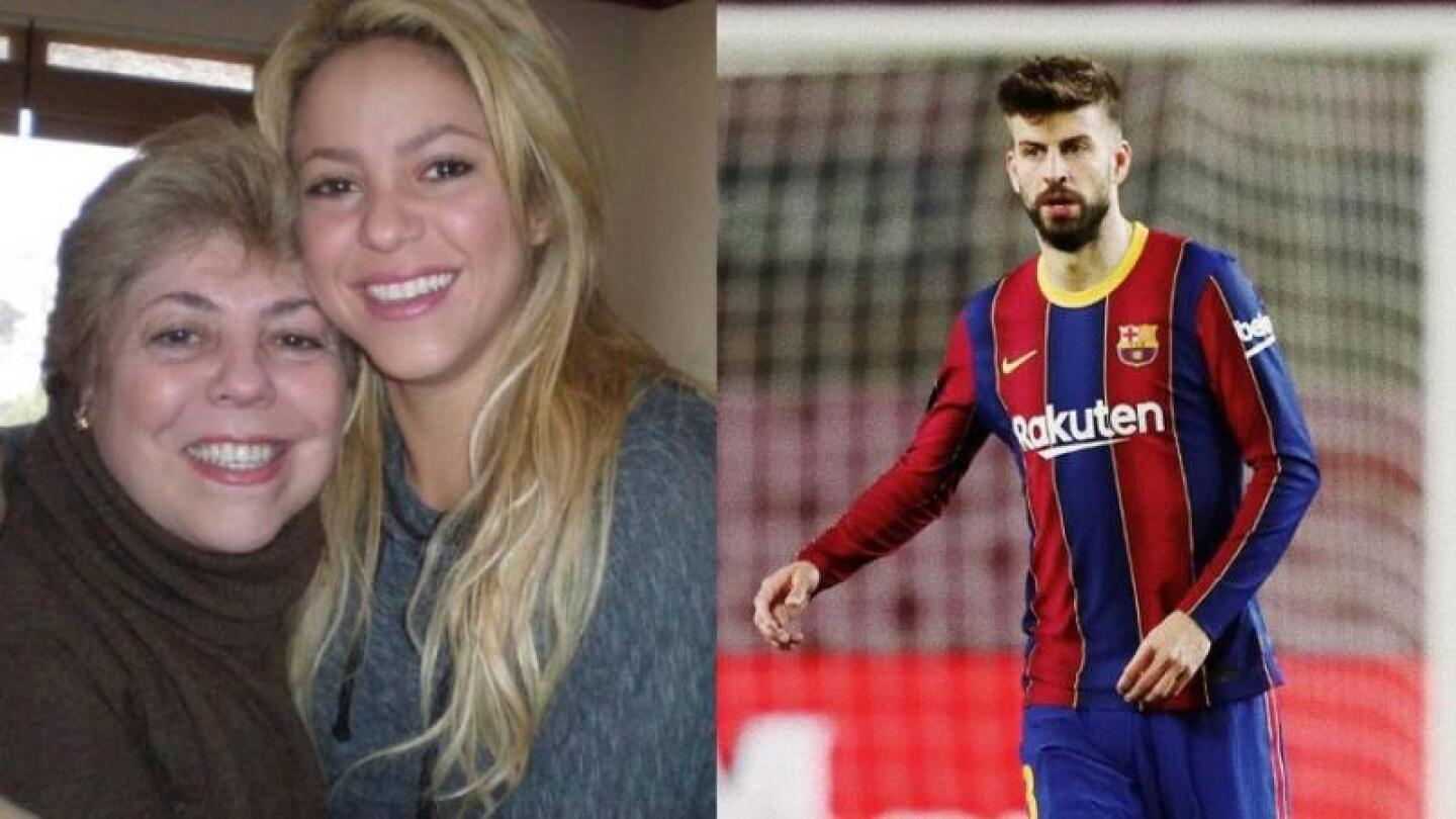 Mamá de Shakira reacciona al retiro de Piqué del futbol: “Ha sido pensado"