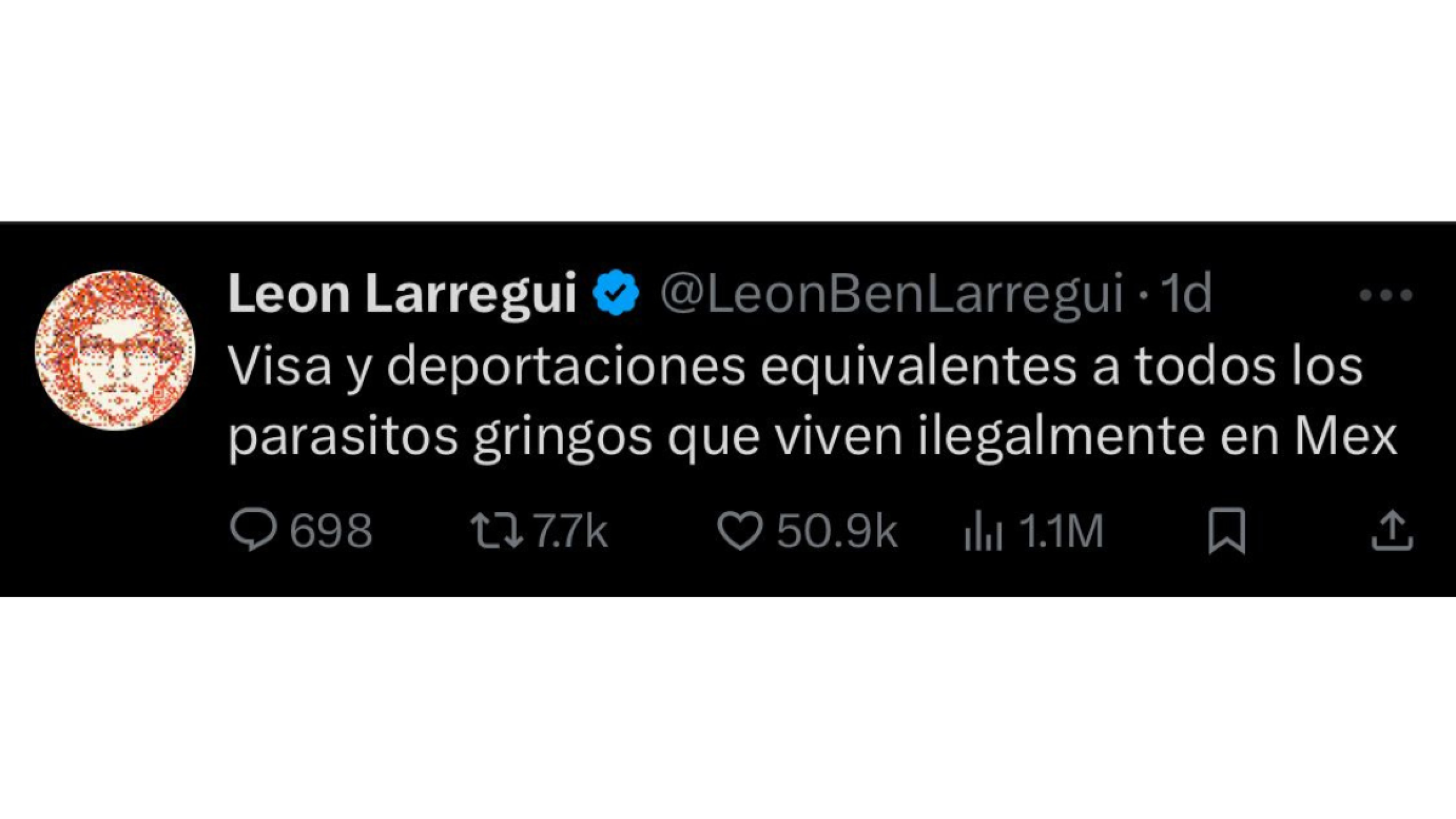 León Larregui pide deportar a estadounidenses ilegales en México y desata polémica en redes