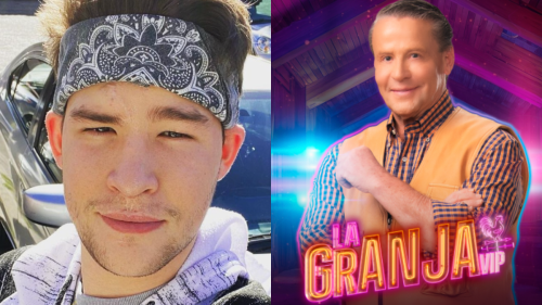 Hijo de Alfredo Adame le da la "espalda" a su padre y pide votos para Eleazar Gómez en La granja VIP