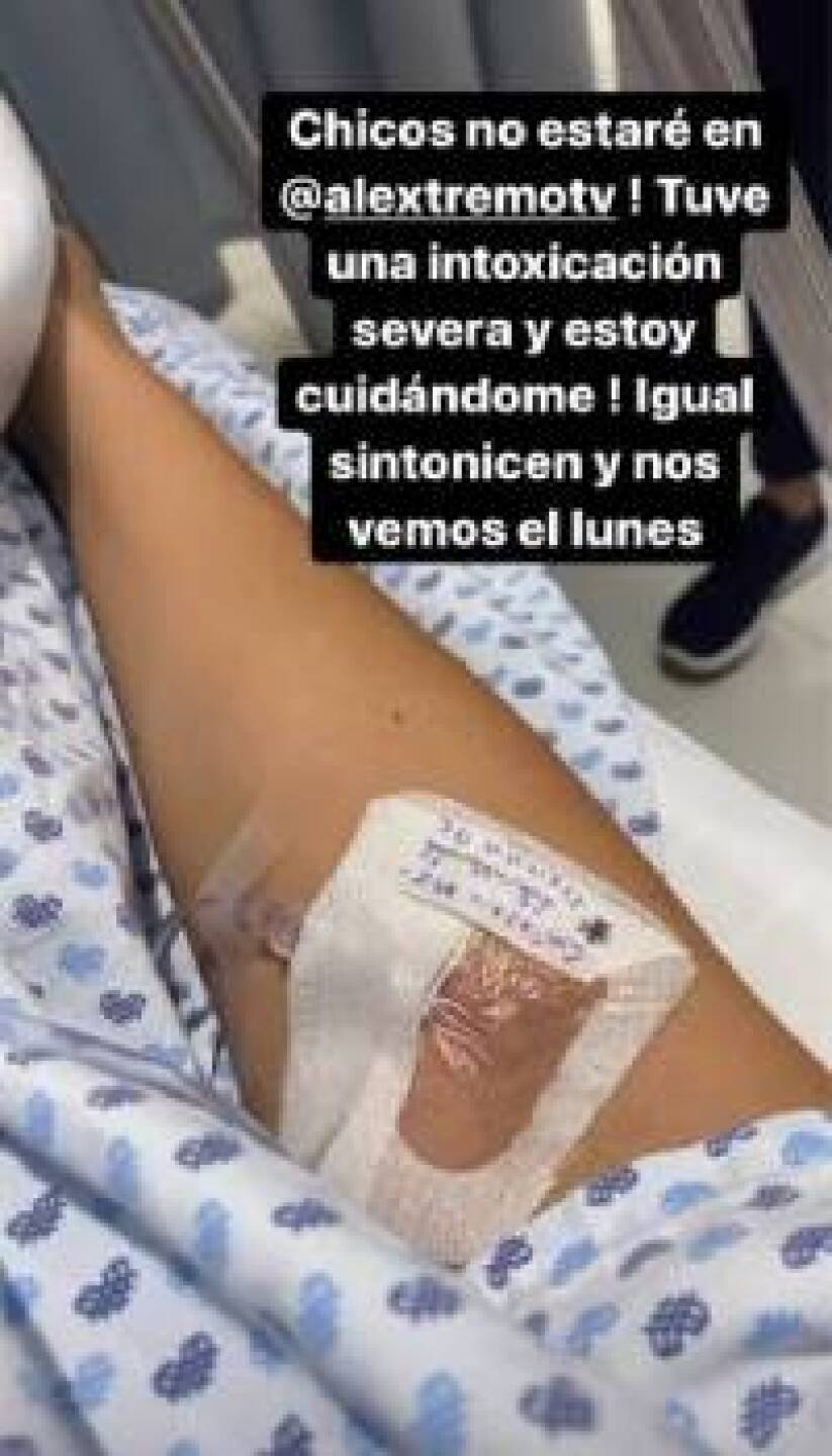 Vanessa hospitalizada
