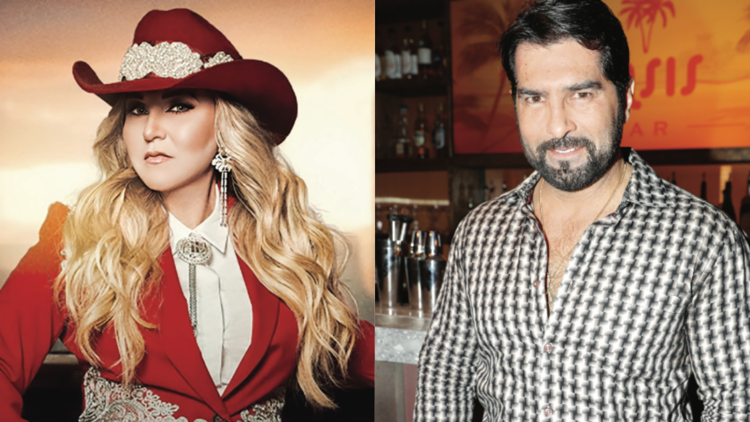 Alicia Villarreal y Arturo Carmona