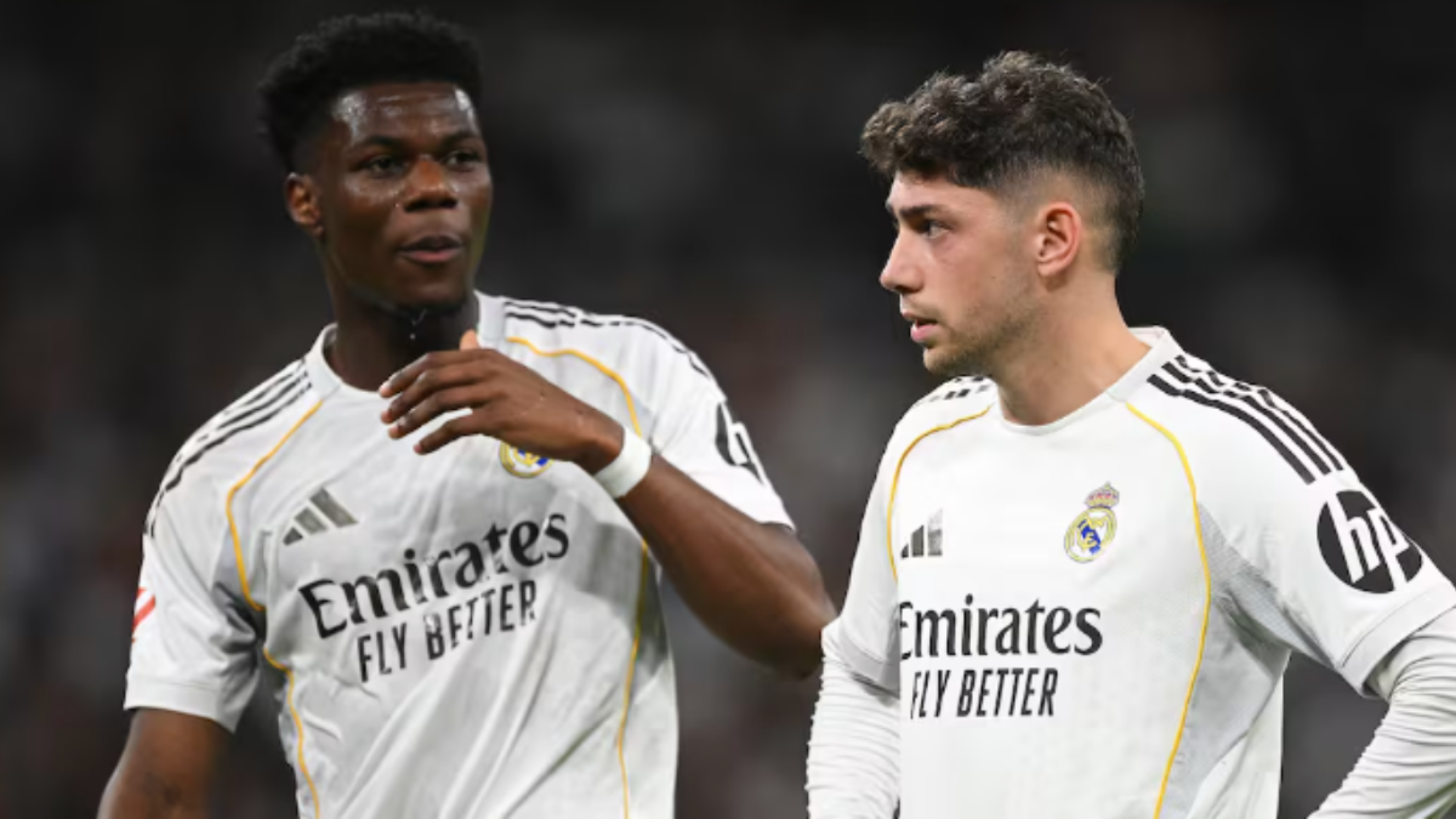 Fede Valverde y Aurelien Tchouaméni