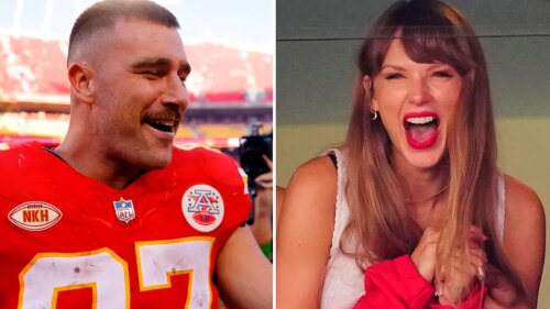 Travis Kelce y Taylor Swift romance