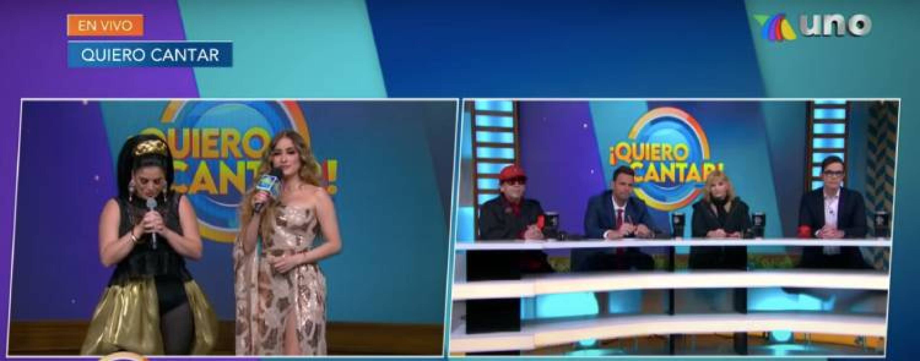 Curvy Zelma en Quiero Cantar