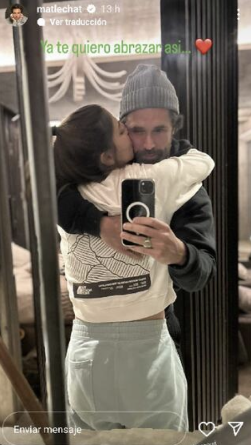 Matías ya quiere reencontrarse con Michelle