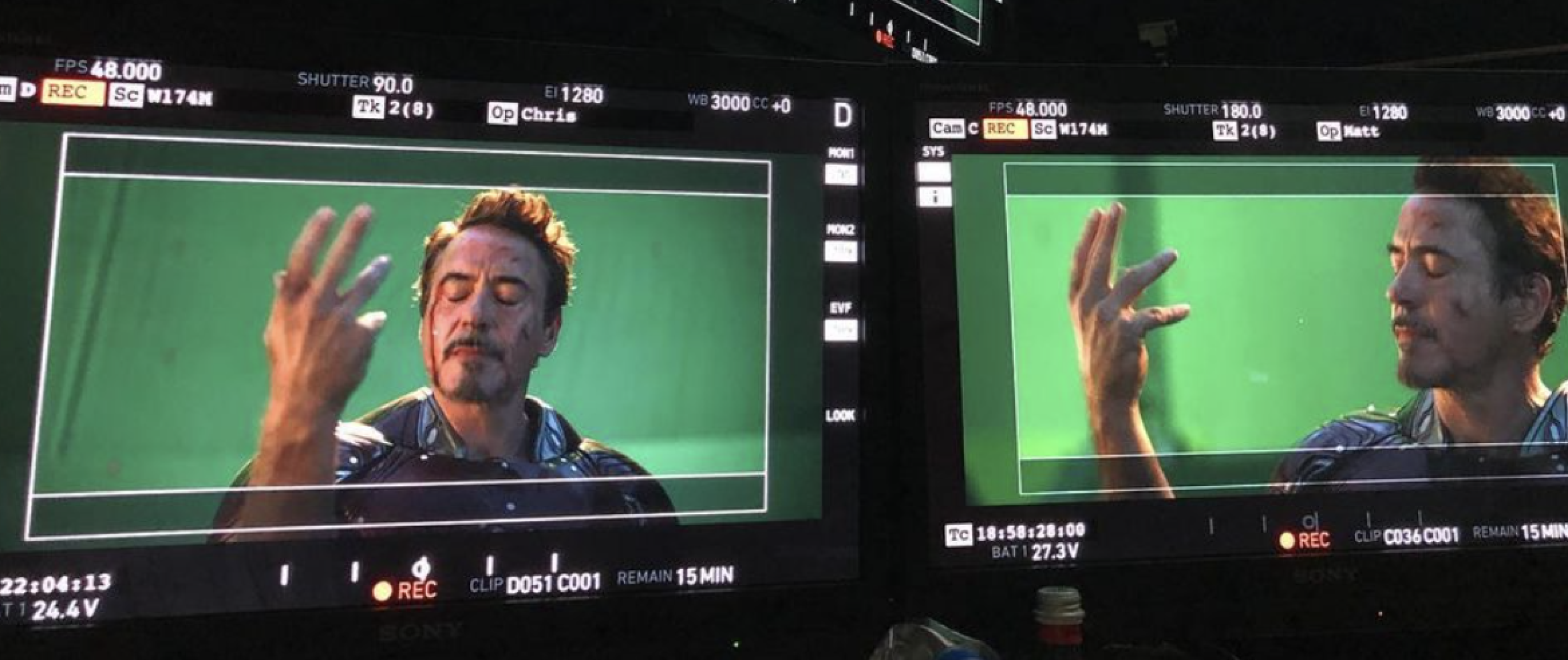 Robert Downey Jr como Iron Man