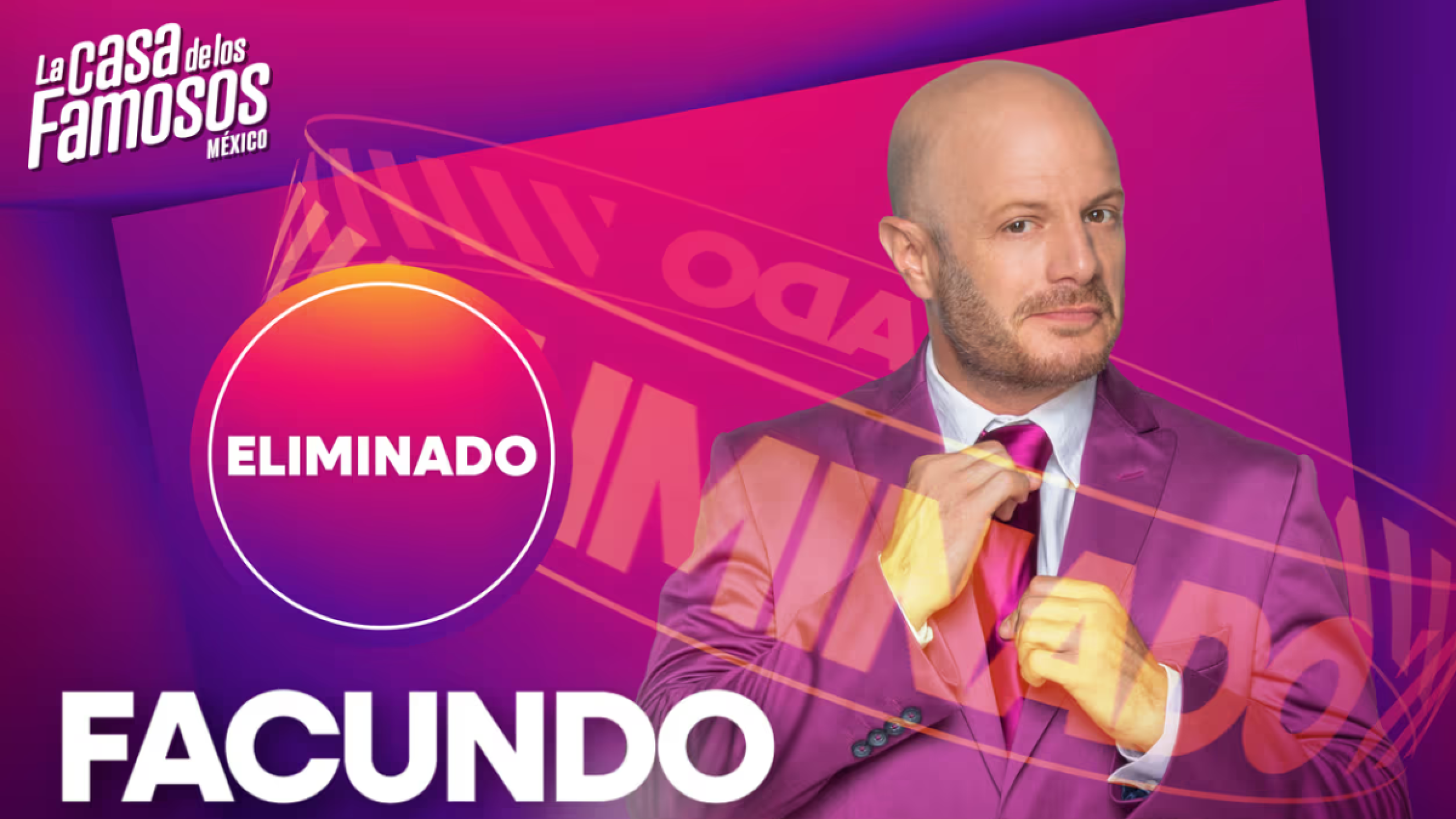 Facundo sexto eliminado