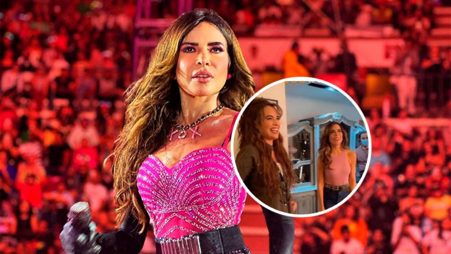 Gloria Trevi se encuentra cara a cara con Scarlet Gruber, quien la interpreta en su serie