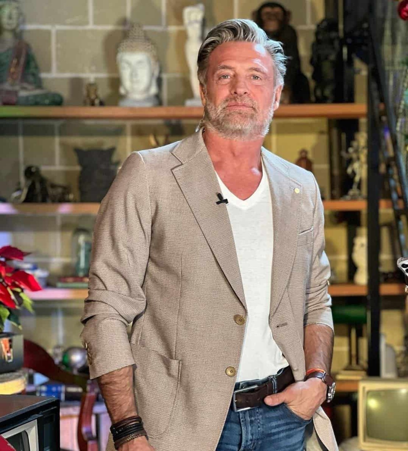 Juan Soler es un actor argentino, nacionalizado mexicano, de teatro y televisión