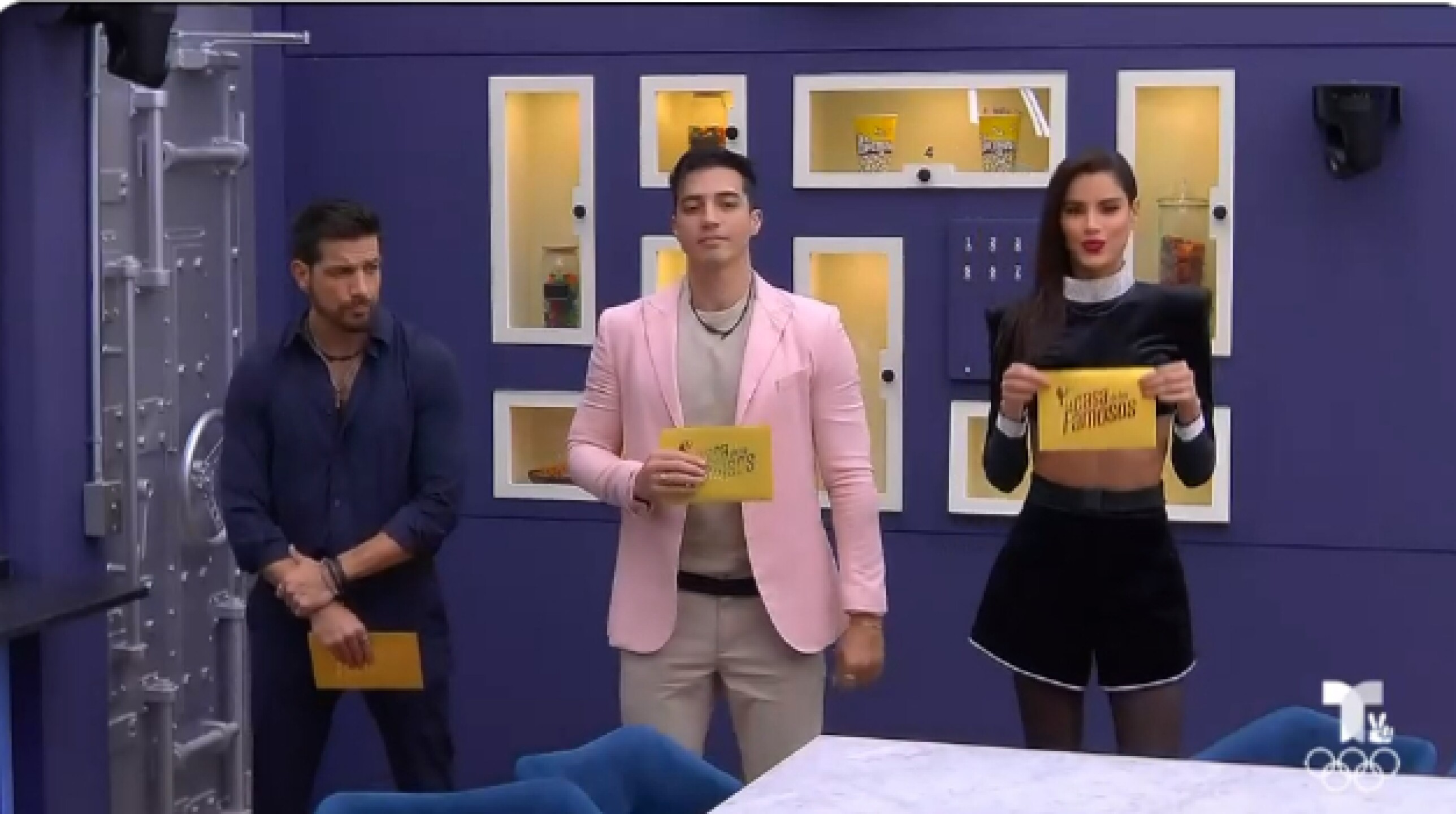 Ariadna Gutiérrez, Paulo Quevedo y Rodrigo Romeh LCDLF