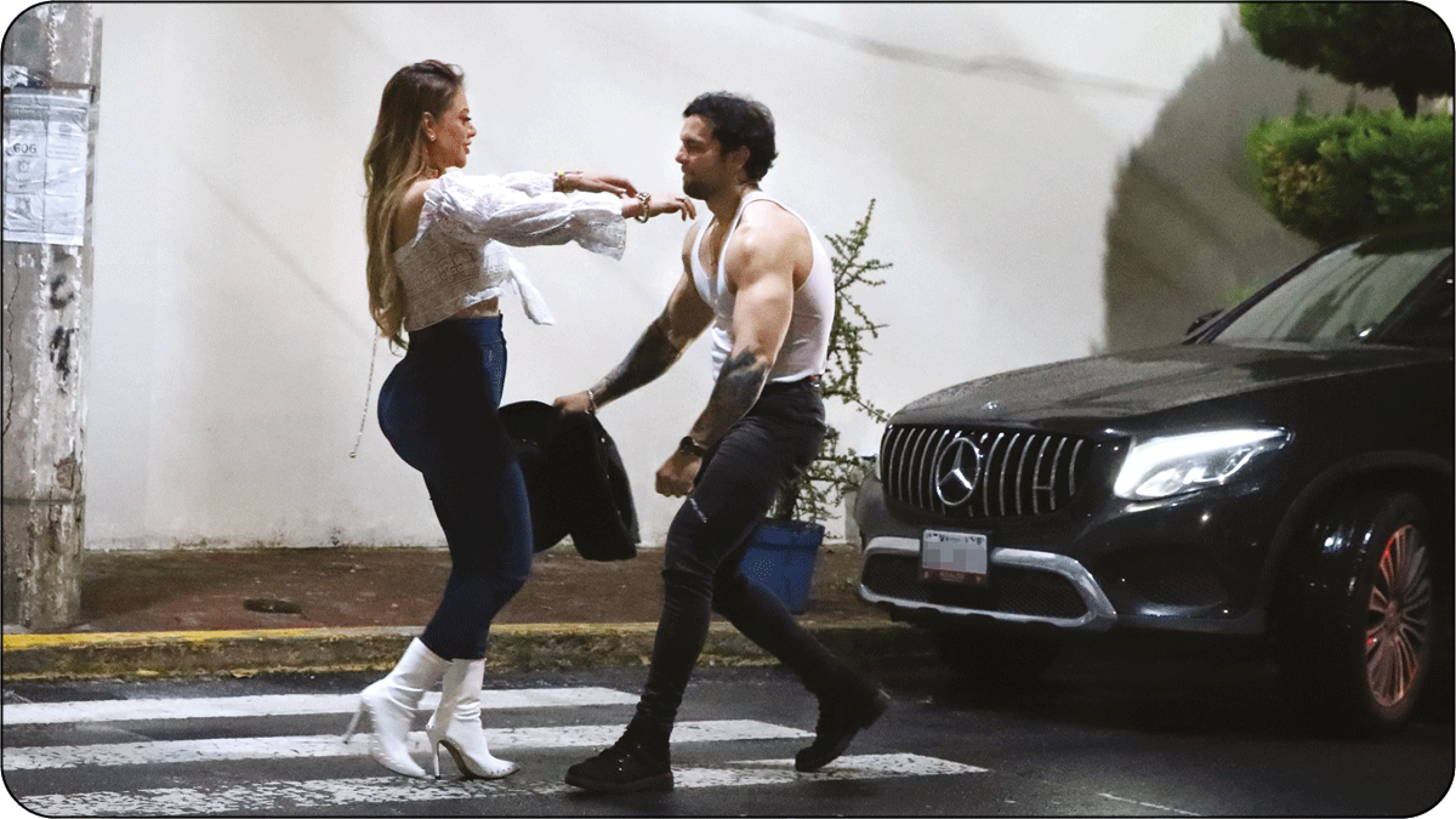 Magaly Chávez y Marlon Colmenarez