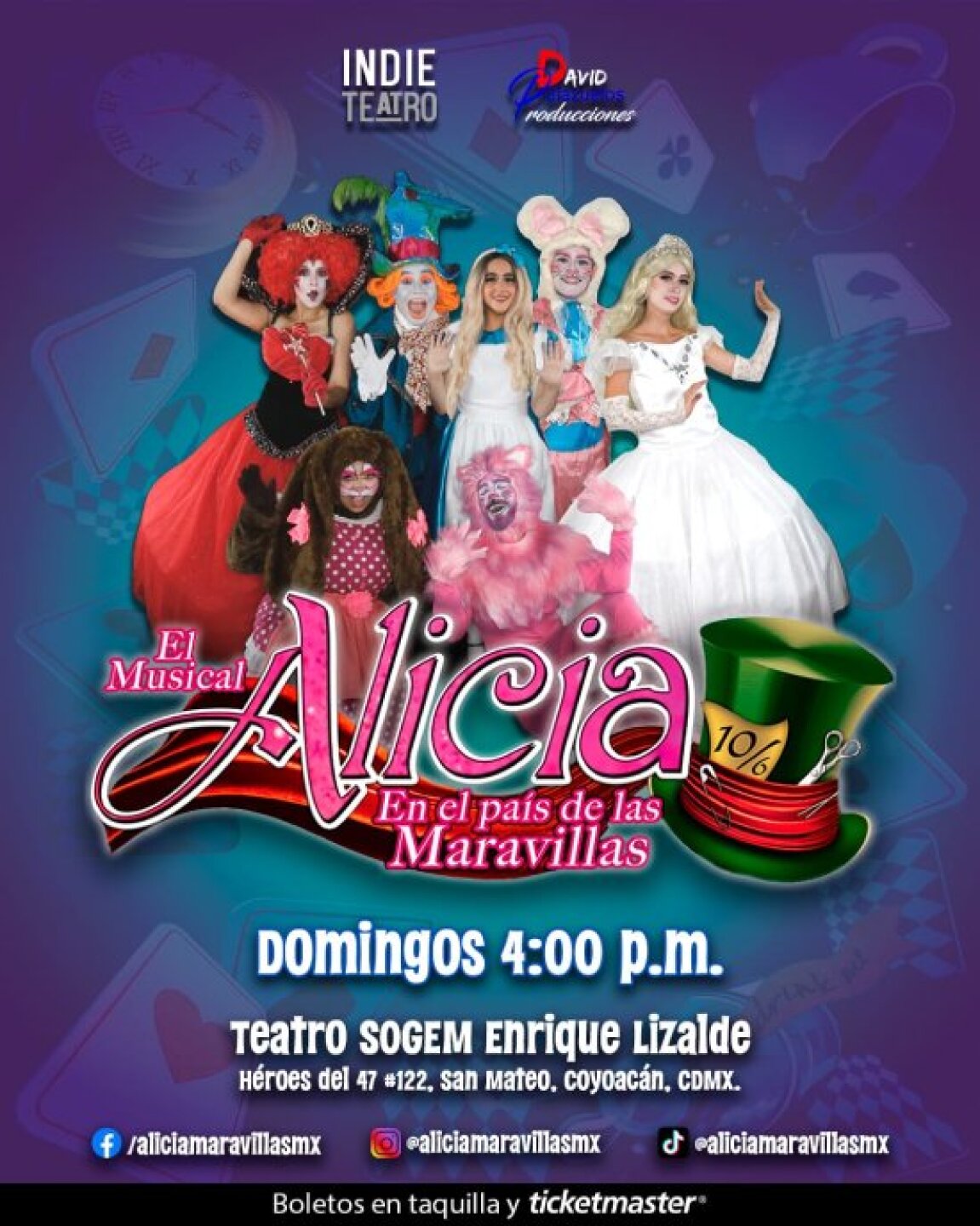 'Alicia en el país de las maravillas' el musical