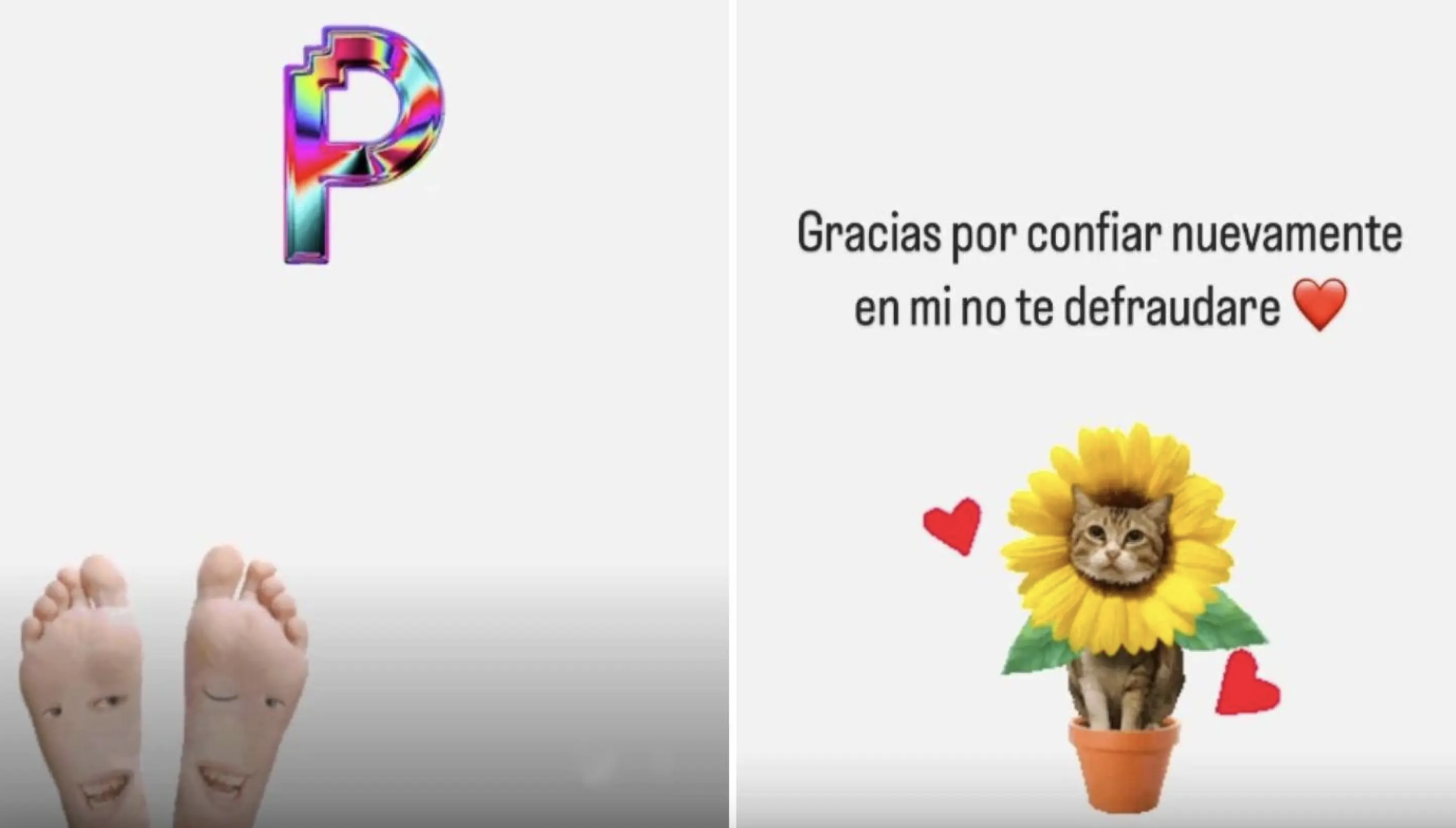 Mensaje del ex de Paolita Suárez ¿segunda oportunidad?