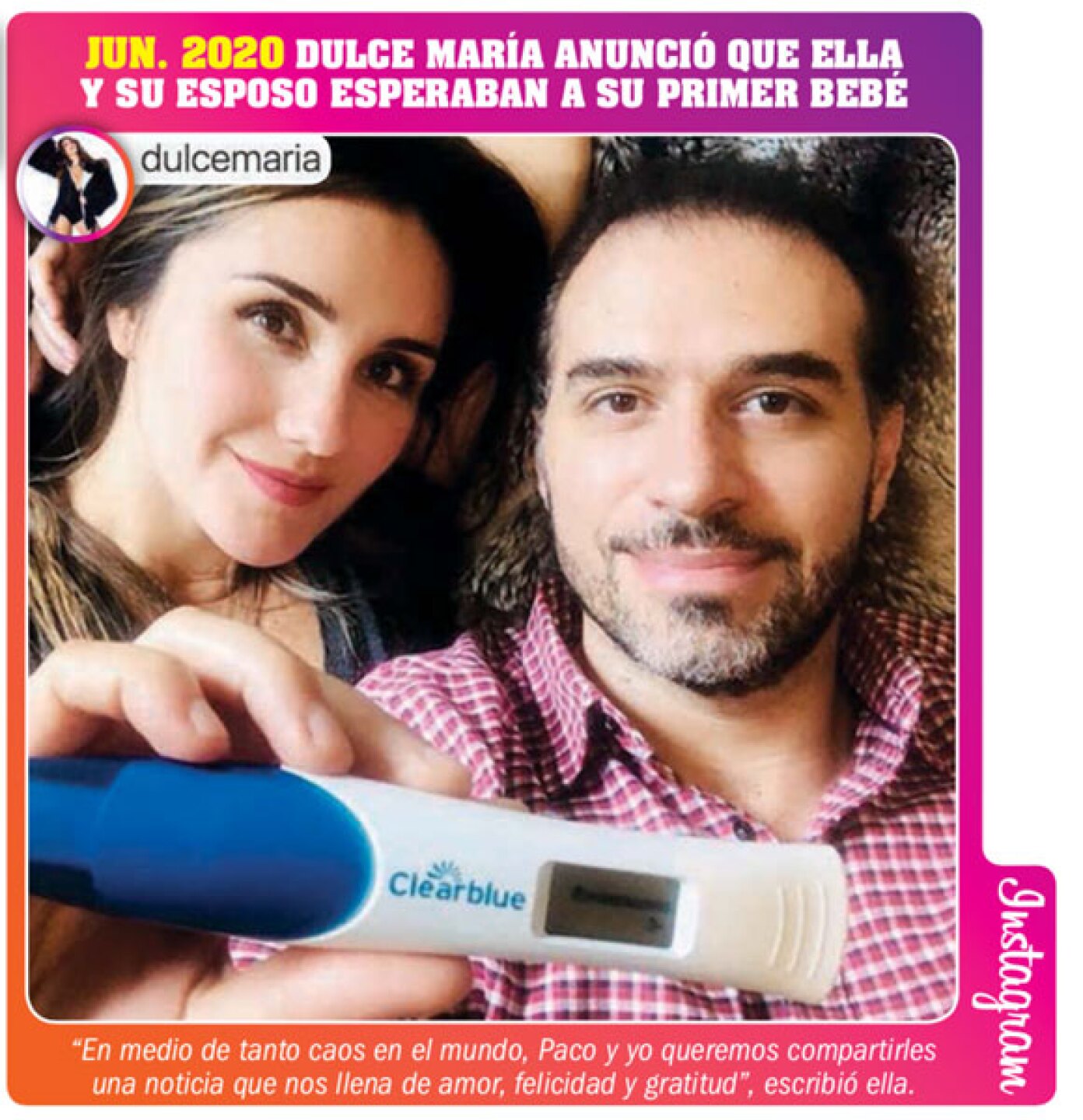 dulce maría serie falsa identidad embarazo covid-19