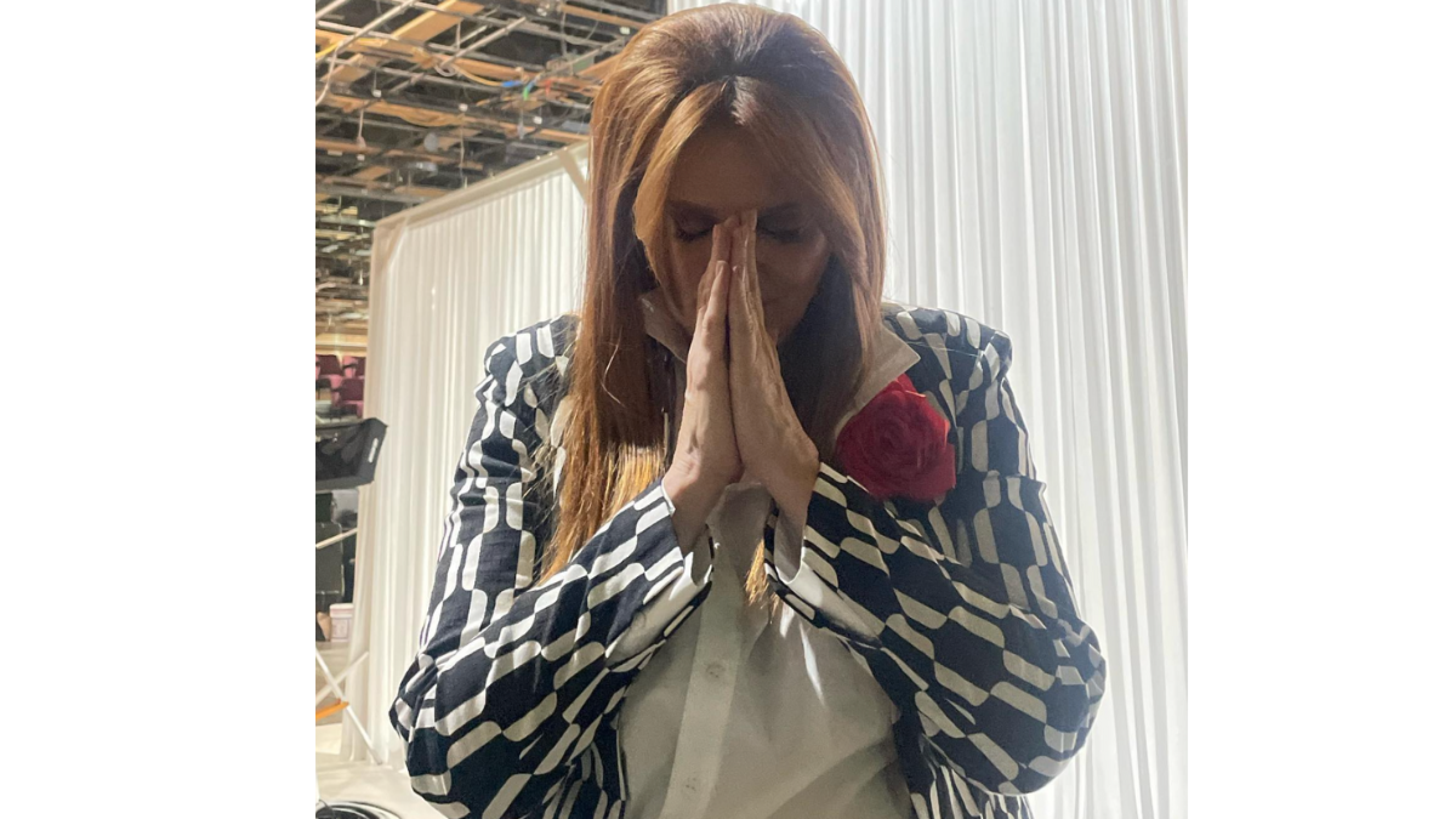 Anna Ciocchetti estaría delicada de salud