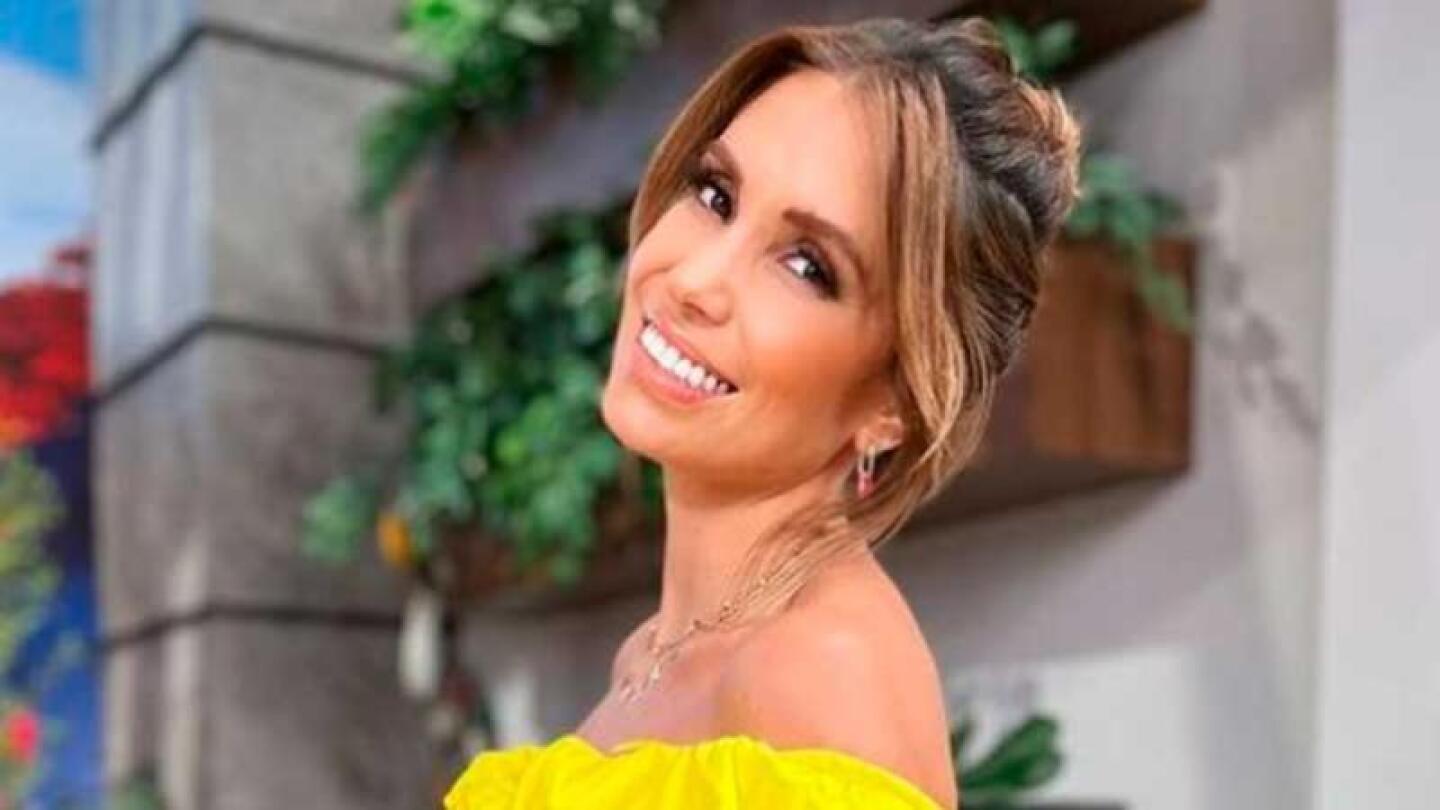 Tras convertirse en mamá, Andrea Escalona regresa con cuerpazo a Hoy