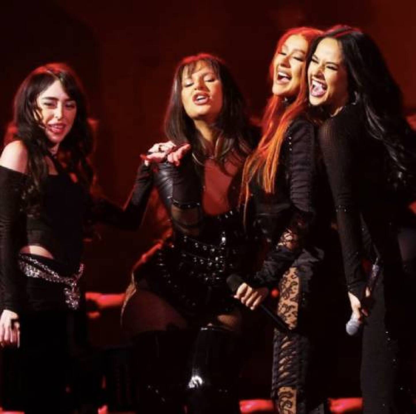 Christina Aguilera puso a bailar