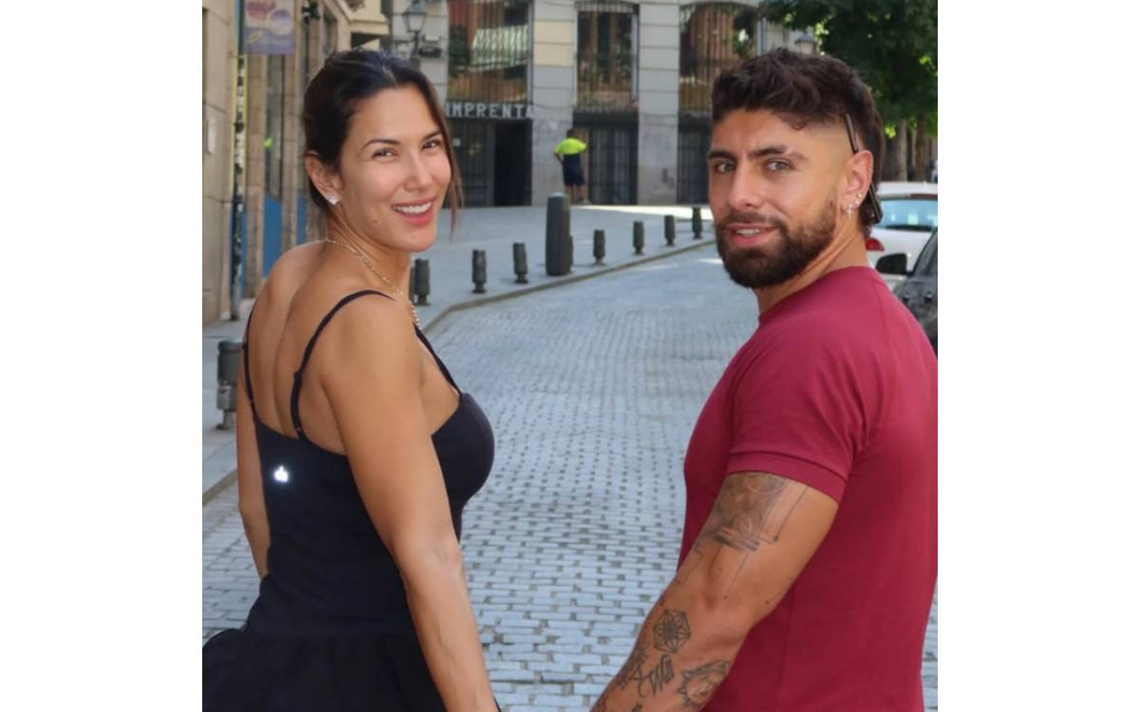 Alejandra Jaramillo y su esposo